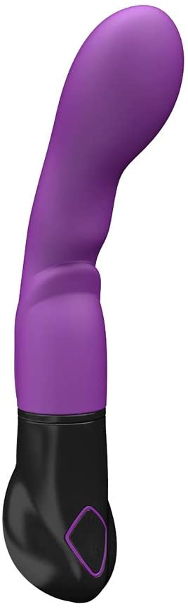 Фиолетовый вибратор для стимуляции G-точки Nyx - 20,1 см. - 0