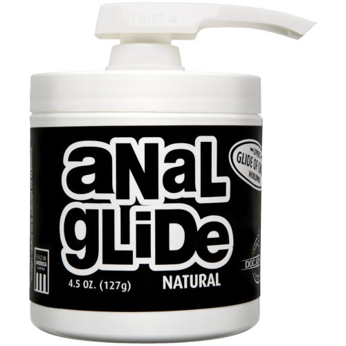 Анальная смазка на жировой основе Anal Glide Natural Lubricant - 133 мл. - 0