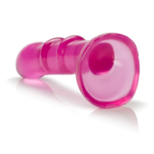Розовый анальный стимулятор Pink Jelly Teaser Probe 4.5 - 12 см. - 3