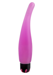 Фиолетовый вибратор Sinsider с тонким кончиком - 19 см. - 0