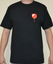 Мужская футболка с логотипом Поставщик счастья - 0