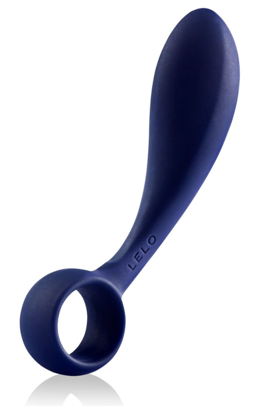 Темно-синий стимулятор для мужчин Bob Deep Blue - 9,6 см. - 5