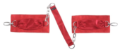 Красные шелковые наручники с цепочкой Sutra (LELO) - 1