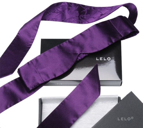 Фиолетовая шелковая маска Intima (LELO) - 0