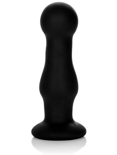 Чёрная анальная пробка COLT Jumbo Probe - 19,75 см. - 0