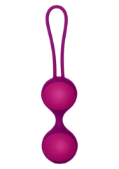 Розовые вагинальные шарики MINI STELLA II KEGEL BALLS - 0