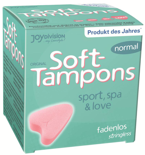 Гигиенические тампоны JoyDivision Soft-Tampons Normal - 3 шт. - 0