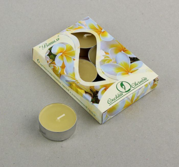 Свечи ароматизированные запах ванили