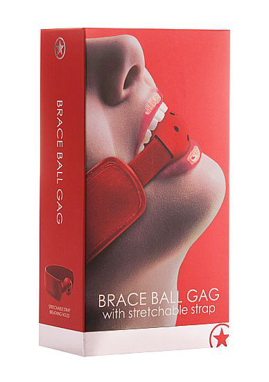 Кляп Brace Balll Red - 1
