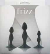 Набор Frizz из 3 фигурных анальных пробок - 1