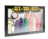 Яркий вибронабор SEX TOY KIT MULTI COLORS - 1