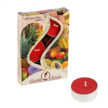 Свечи ароматизированные запах тропических фруктов