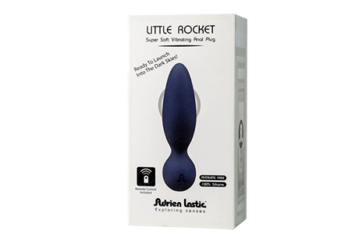 Анальная пробка с вибрацией и пультом Adrien Lastic Little Rocket LRS New - 1