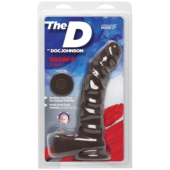 Коричневый фаллоимитатор The D Ragin D 9 Chocolate - 22,86 см. - 1