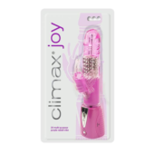 Фиолетовый вибромассажер Climax Joy 3X Multi-Purpose Rabbit Vibe - 23,5 см. - 1