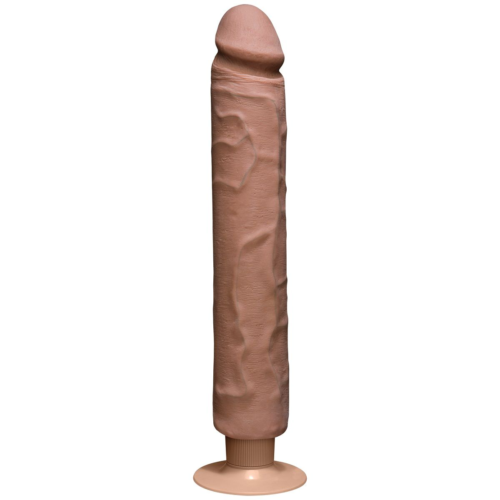Вибратор-мулат The Realistic Cock ULTRASKYN Without Balls Vibrating 12” - 33,5 см. - 0