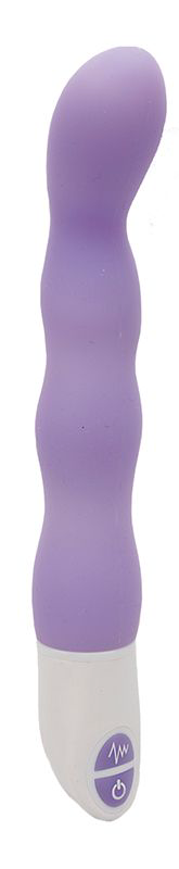 Фиолетовый вибромассажёр BOUNDLESS BEAUTY - 16,5 см. - 0