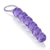Фиолетовая анальная цепочка Swirl Pleasure Beads - 20 см. - 1