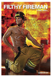 Надувная секс-кукла пожарник Filthy Fireman Love Doll - 1