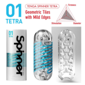 Мастурбатор SPINNER Tetra - 1