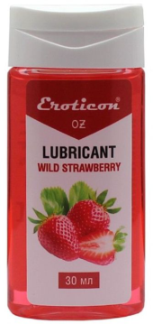 Интимная смазка Fruit Strawberry с ароматом земляники - 30 мл. - 0