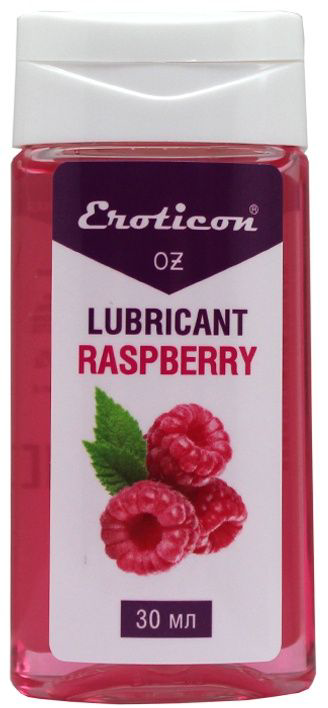 Интимная смазка Fruit Raspberries с ароматом малины - 30 мл. - 0