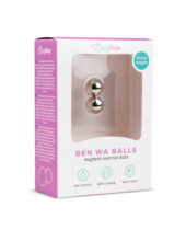 Серебристые вагинальные шарики без сцепки Ben Wa Balls - 1