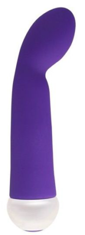 Фиолетовый вибратор Fashion Succubi Bliss G Vibe - 14,5 см. - 0