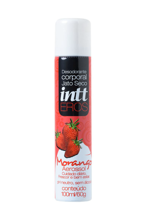 Дезодорант для интимной гигиены Intimo Eros с ароматом клубники - 100 мл. - 1