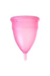 Розовая менструальная чаша - размер L - 1