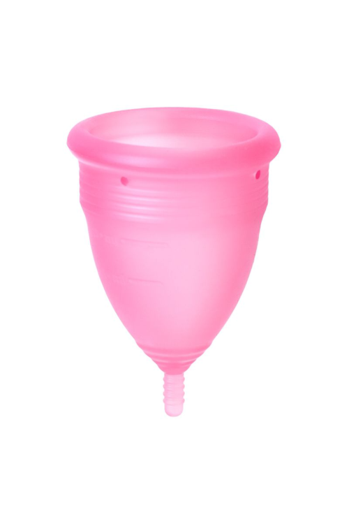 Розовая менструальная чаша - размер L - 2