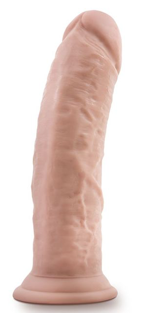 Телесный фаллоимитатор 8 Inch Cock With Suction Cup - 20,3 см. 