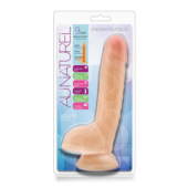 Телесный фаллоимитатор 9 Inch Sensa Feel Dildo - 22,8 см. - 1