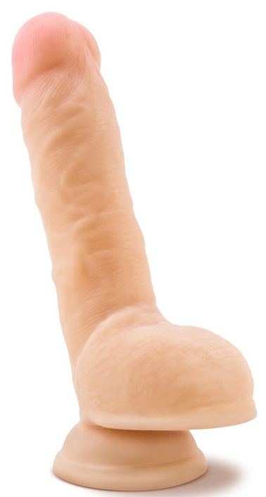 Телесный фаллоимитатор 9 Inch Sensa Feel Dildo - 22,8 см. - 0