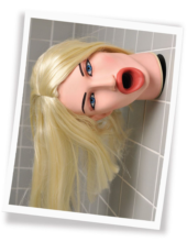 Мастурбатор-голова Hot Water Face Fucker! Blonde - 4