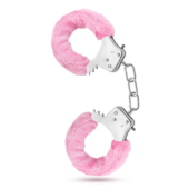 Розовые игровые наручники Cuffs - 1