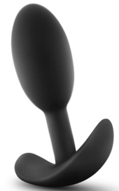 Черная анальная пробка Wearable Vibra Slim Plug Small - 8,9 см. - 0