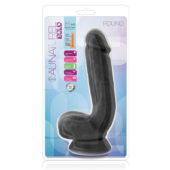 Черный фаллоимитатор Bold Pound 8.5 Inch Dildo - 21,6 см. - 1