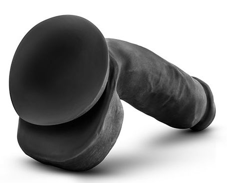 Черный фаллоимитатор Bold Pound 8.5 Inch Dildo - 21,6 см. - 2