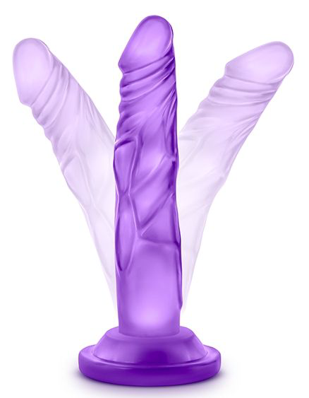 Фиолетовый фаллоимитатор 5 Inch Mini Cock - 14,6 см. - 2