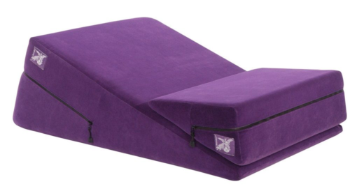 Фиолетовая подушка для секса из двух частей Liberator Wedge/Ramp Combo - 0