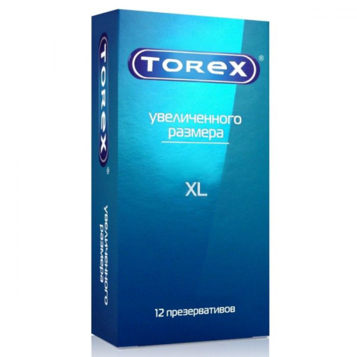 Презервативы Torex Увеличенного размера - 12 шт. - 0
