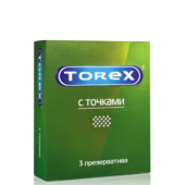 Текстурированные презервативы Torex С точками - 3 шт. - 0