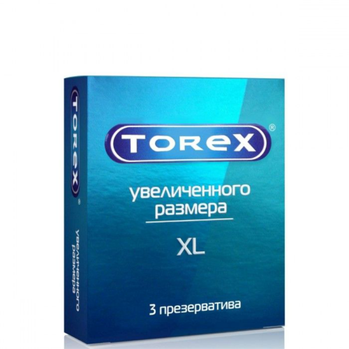 Презервативы Torex Увеличенного размера - 3 шт. - 0