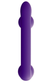 Уникальный фиолетовый вибромассажер-улитка для двойной стимуляции Snail Vibe - 1