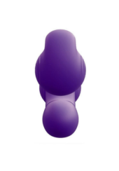 Уникальный фиолетовый вибромассажер-улитка для двойной стимуляции Snail Vibe - 3