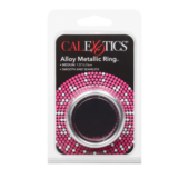 Серебристое эрекционное кольцо Alloy Metallic Ring Medium - 2