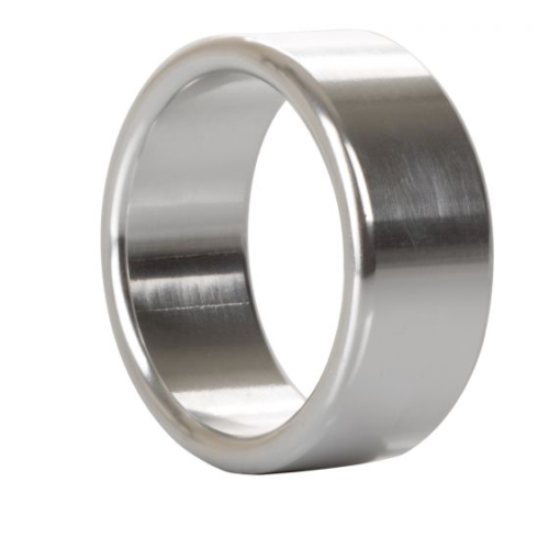 Серебристое эрекционное кольцо Alloy Metallic Ring Medium - 0