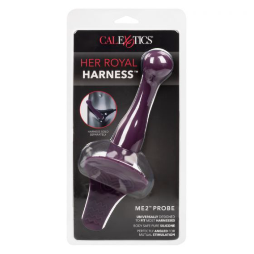 Фиолетовая насадка Me2 Probe для страпона Her Royal Harness - 16,5 см. - 4
