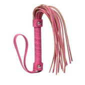Розовая плеть Tickle Me Pink Flogger - 45,7 см. - 0